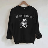 Round neck long sleeved sweatshirt