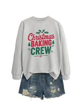 Ladies' Christmas baking crew sweatshirt