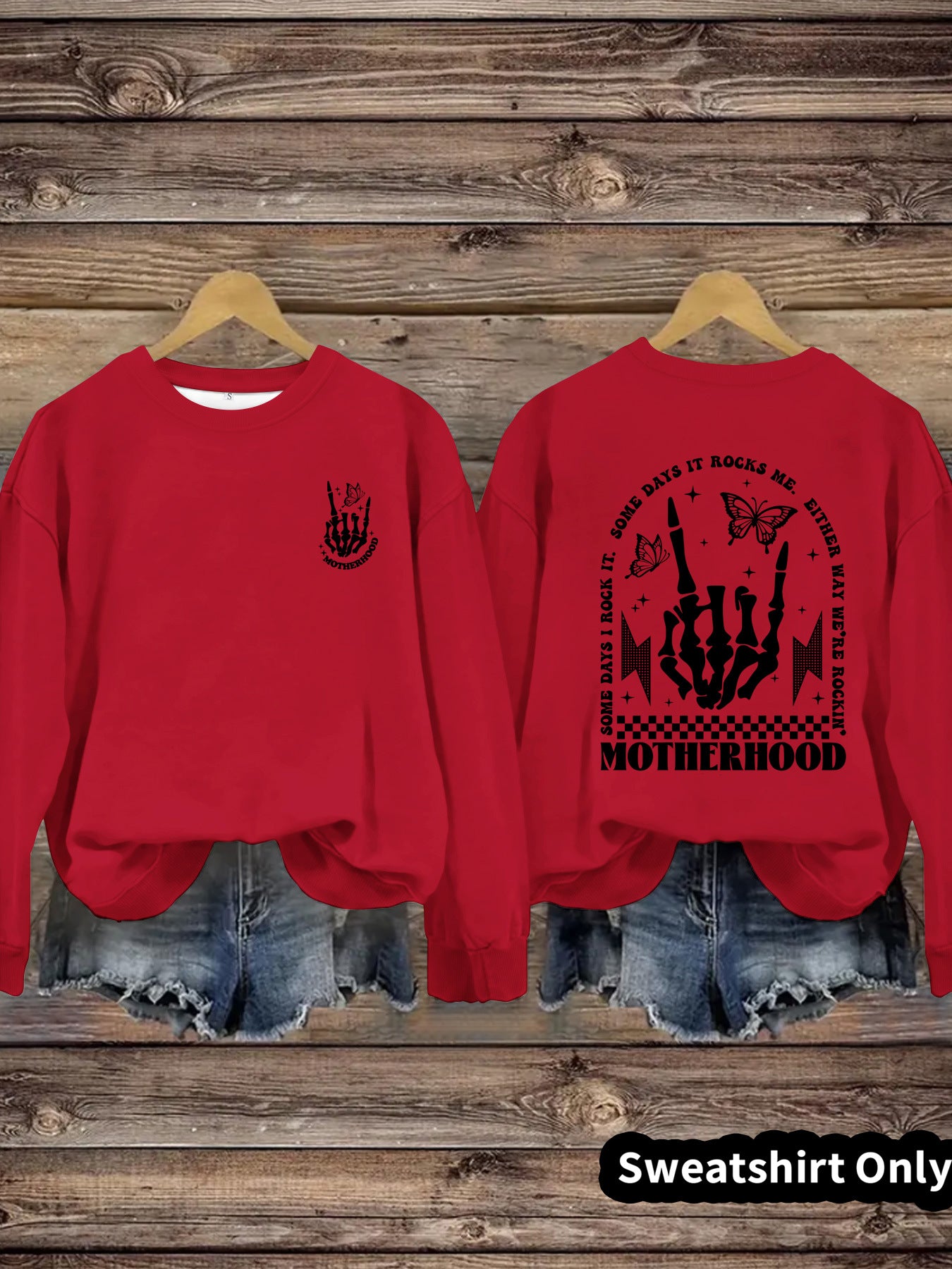 Printed pullover sweatshirt sweatshirt