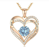 Fashionable Rose Gold and Silver Color Pendant Necklace for Women, Elegant OL Style, High-End Jewelry