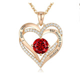 Fashionable Rose Gold and Silver Color Pendant Necklace for Women, Elegant OL Style, High-End Jewelry