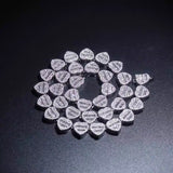 T-shaped Love Necklace Set with Zircon Hip Hop Personalized Fashion, Light Luxury, and Unique Design Necklace