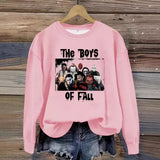Printed pullover sweatshirt sweatshirt