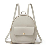 Fashion Women Shoulders Small Backpack Letter Purse Mobile Phone Simple Ladies Travel Bag Student School Backpacks