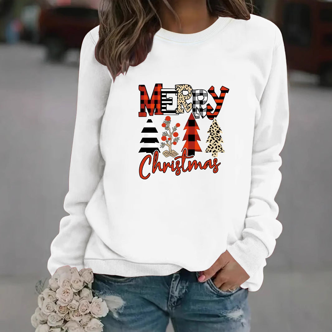 Printed pullover sweatshirt sweatshirt