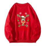 Christmas sweatshirt ladies