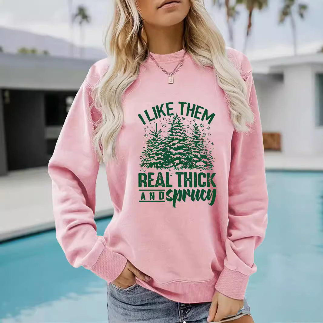 Printed pullover sweatshirt sweatshirt