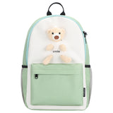 Bear cute cartoon backpack Oxford cloth small fresh backpack student girl schoolbag