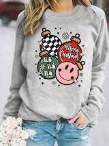 Sweatshirt Christmas themed print