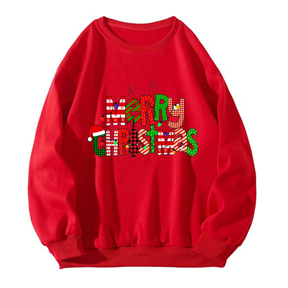 Merry Christmas Happy Christmas hoodie girl