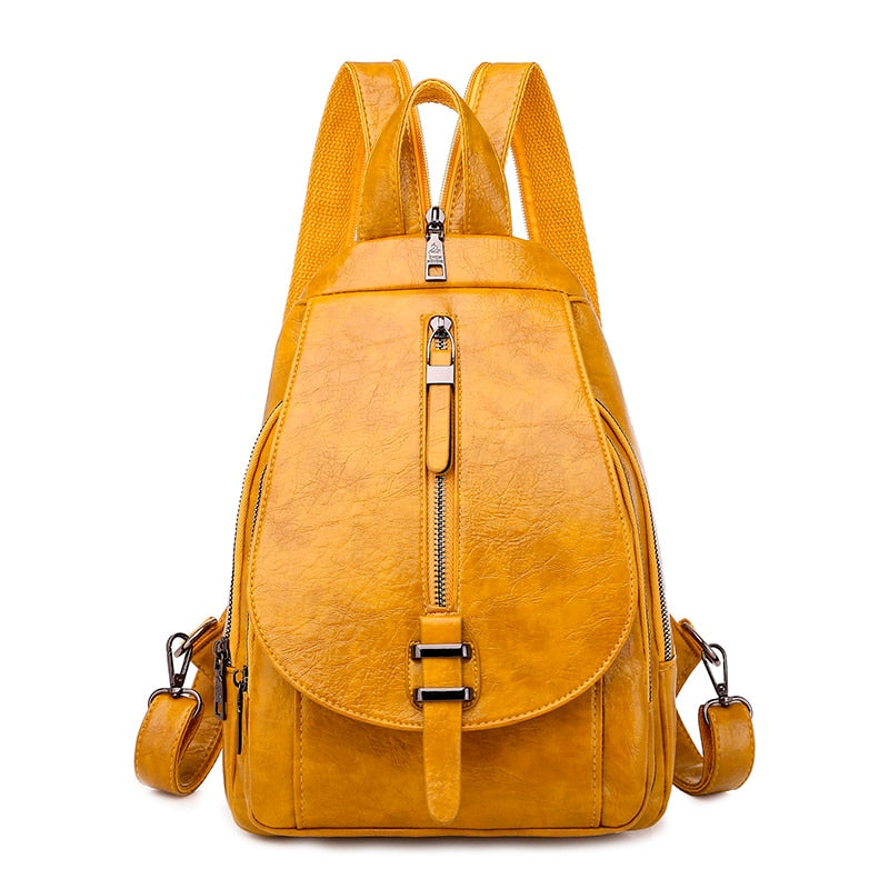 2020 Travel Shoulder Bag School Backpacks For Teenage Girls Sac A Dos Women Leather Backpacks High Quality Ladies Bagpack New