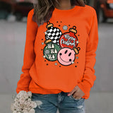 Sweatshirt Christmas themed print