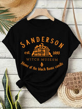 Short sleeved women's t-shirt Halloween