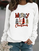 Printed pullover sweatshirt sweatshirt