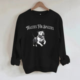 Round neck long sleeved sweatshirt