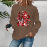 Long sleeved fleece hoodie