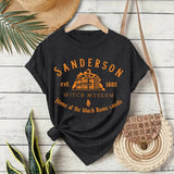 Short sleeved women's t-shirt Halloween