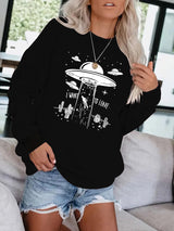 Long sleeved fleece hoodie
