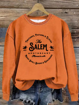 SALEM printed pullover sweatshirt sweatshirt