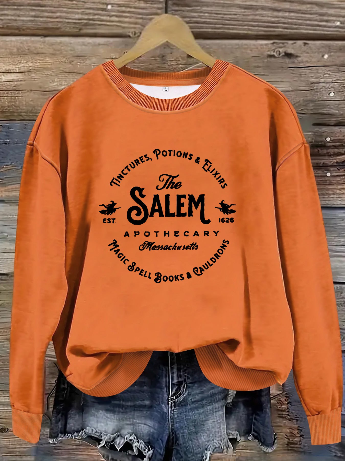 SALEM printed pullover sweatshirt sweatshirt