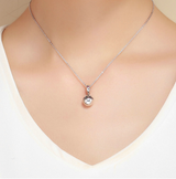 European And American Popular S925 Sterling Silver Pendant Love Surprise Necklace Pendant Accessories SCC689-A