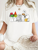 Halloween Short sleeved Women's T-shirt