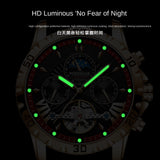 Swiss Brand Waterproof Automatic Mechanical Watch for Men