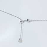 3.00 CTW Floating Heart Shape Lab Grown Diamond Solitaire Pendant Necklace F/G VS1 AGI Certified in 14K White or Yellow Gold