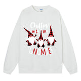Christmas hoodie for women Christmas three little people