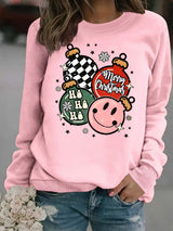 Sweatshirt Christmas themed print
