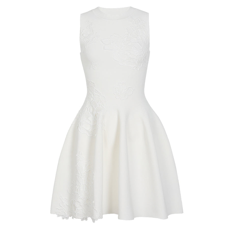 Sleeveless vest dress