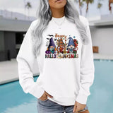Long sleeved round neck happy Halloween