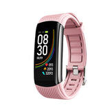C6S Sports Bracelet Meter Step Measurement Heart Rate Blood Oxygen Blood Pressure Sleep Message Reminder Smart Bracelet
