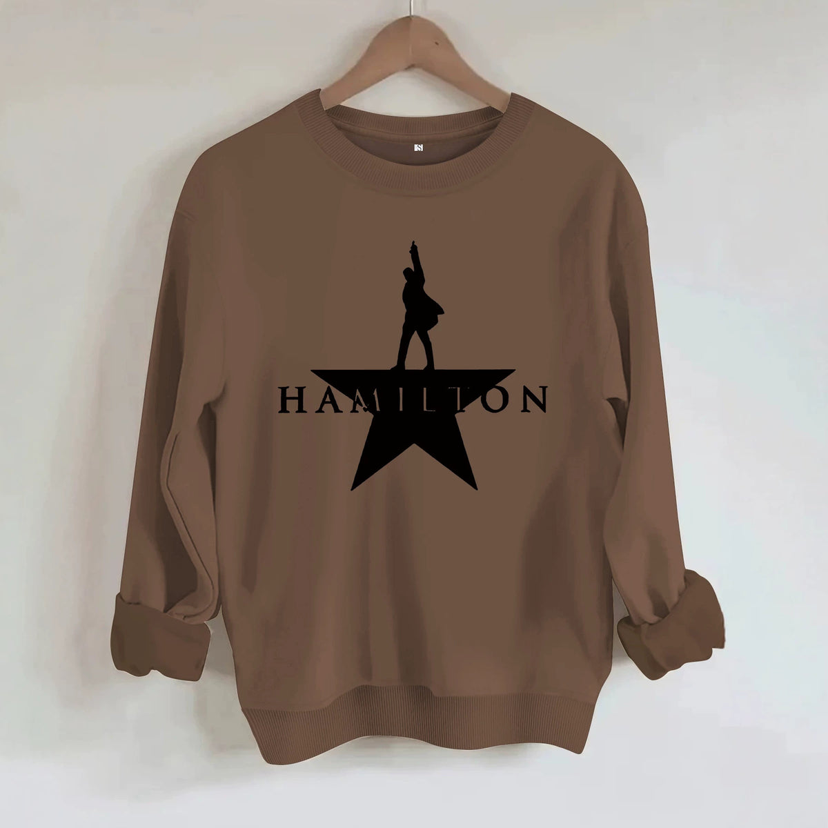 Long sleeved fleece hoodie