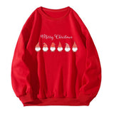 Christmas Little Man Hoodie Women's Christmas Top