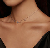 925 Silver Starry Sky Necklace for Women