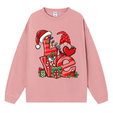 Love Christmas Gift Medium length Women's Christmas Hoodie