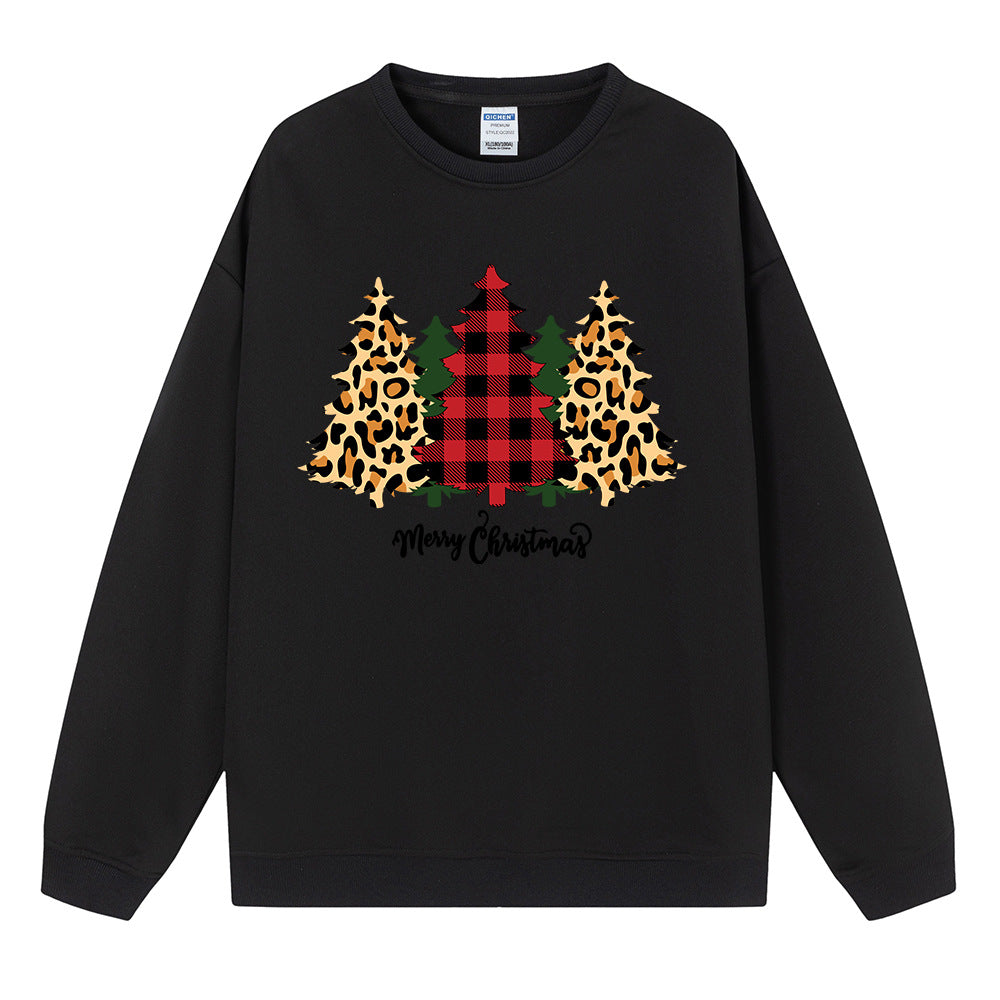 Christmas tree print top