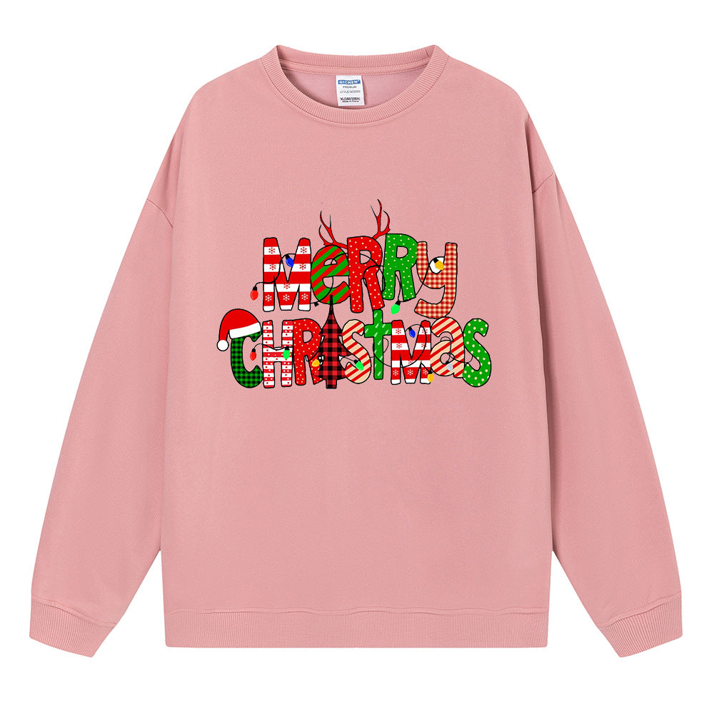 Merry Christmas Happy Christmas hoodie girl
