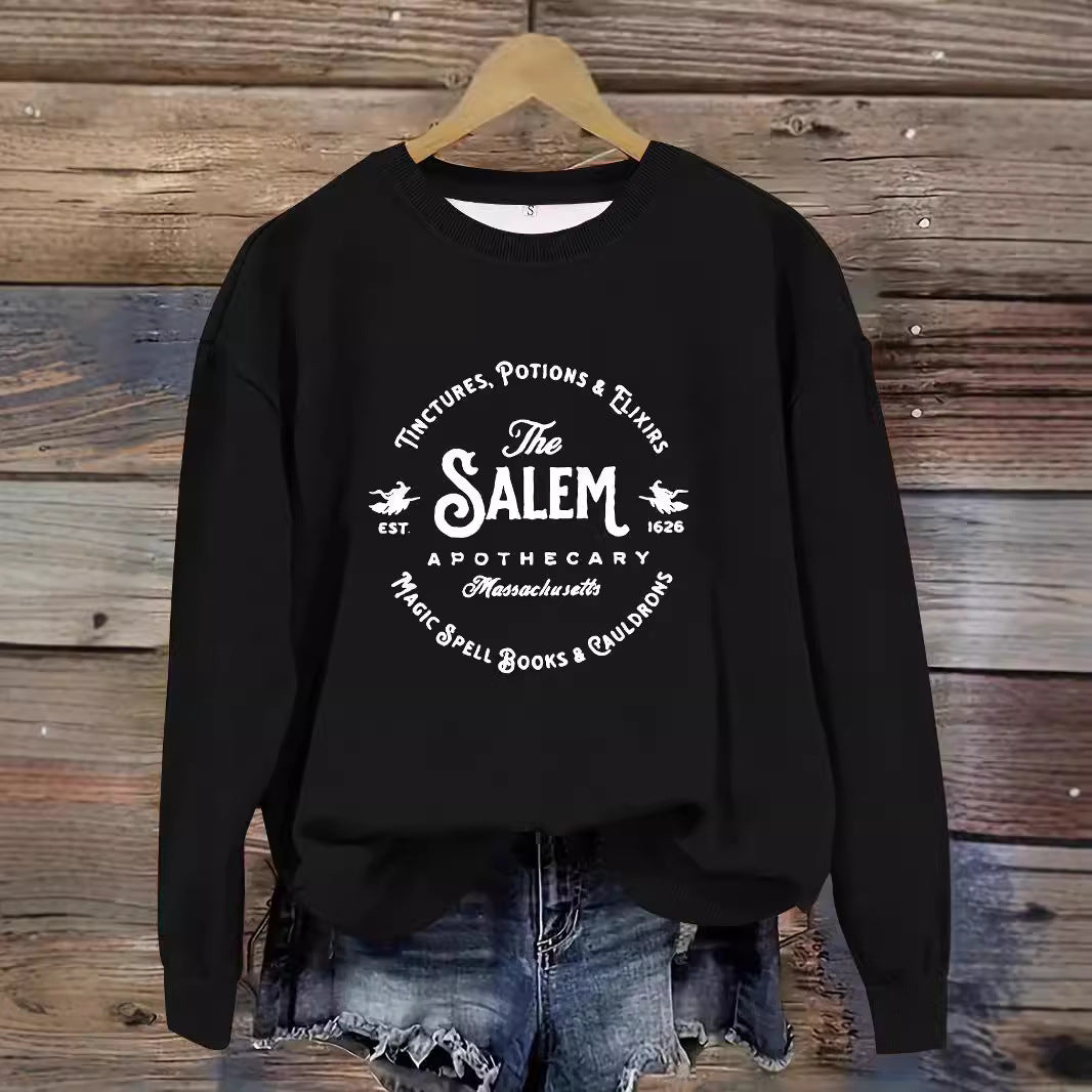 SALEM printed pullover sweatshirt sweatshirt