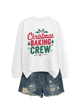 Ladies' Christmas baking crew sweatshirt