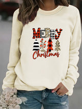 Printed pullover sweatshirt sweatshirt