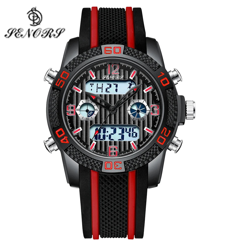 Senors Digital Watch Top Luxury Digital Watch Sport Men Watches Electronic LED Male Wrist Watch For  Men Clock