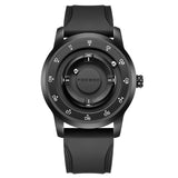 LIGE Fashionable Roman Numeral Men's Multi-Function Quartz Watch with Leather Strap and Water Resistance