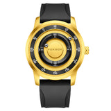 LIGE Fashionable Roman Numeral Men's Multi-Function Quartz Watch with Leather Strap and Water Resistance