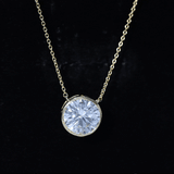 5 Carat Lab Grown Diamond Bridal Necklace with IGI Certificate