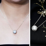 5 Carat Lab Grown Diamond Bridal Necklace with IGI Certificate