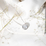 5 Carat Lab Grown Diamond Bridal Necklace with IGI Certificate