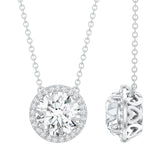 IGI Certified 5 Carat Lab Grown Diamond Wedding Necklace