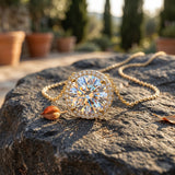 IGI Certified 5 Carat Lab Grown Diamond Wedding Necklace